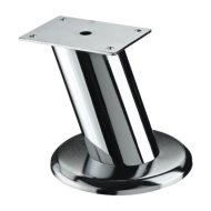 Bútorláb Atia D50x100mm fém, krómozott, hengeres