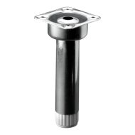 Bútorláb állítható M8x120-130mm fém, cinkezett, hengeres