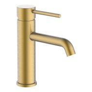 Wasserburg Perle egykaros arany színű szálcsiszolt mosdó csaptelep