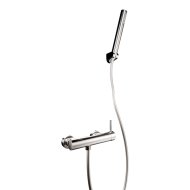 Wasserburg Perle egykaros króm színű fali zuhanycsaptelep zuhanyszettel