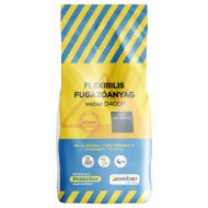 Weber flexibilis fugázóanyag 4 kg Antracit D400P