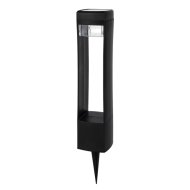 Praktiker 45,5cm műanyag fekete leszúrható szolár lámpa