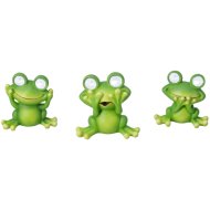 Szolár LED béka formájú dekor lámpa 3-féle 14×8×13 cm