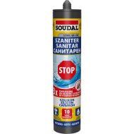 Soudal Szaniter STOP szilikon 280ml szürke