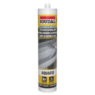 Soudal Aquafix tető és ereszcsatorna javító tömítőanyag átlátszó 280ml