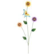 Kerti pick virágos 70x25x4cm 3-féle