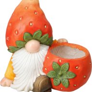 Kaspó kerámia dekor manóval 32x18x23cm 3-féle