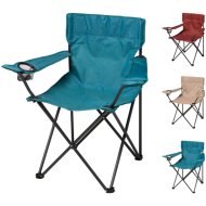 Kemping szék összecsukható 81x51x42cm fém vázas 3-féle színben