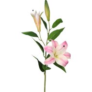 Műnövény liliom bimbóval 95cm 4-féle