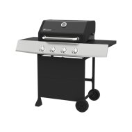 Reckmann 4 égős 14kW gáz grill 132x64x118,5cm