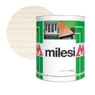 Milesi viaszos vékonylazúr 1l fehér