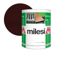 Milesi viaszos vékonylazúr 1l vörös mahagóni