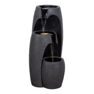 Praktiker LED-es 35x36x70,5cm kerti szökőkút