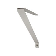 Yvette konzol 24x21x2,4cm fehér fém