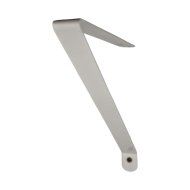 Yvette konzol 18x18x2,4cm fehér fém