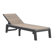 Keter Porto összecsukható állítható háttámlás műanyag napozóágy