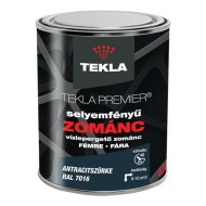 Tekla Premier zománcfesték 0,75l selyemfényű RAL 7016 antracitszürke