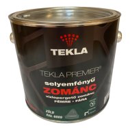 Tekla Premier zománcfesték 2,5l selyemfényű RAL 6005 zöld
