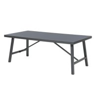 Reckmann Aluvázas antracit 200x98x74,5cm kerti asztal