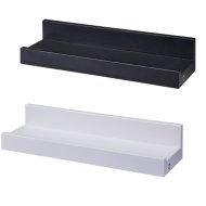 Fali polc LED fénnyel 30x9,5x6,1cm 2-féle színben