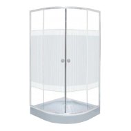 ZUHANYKABIN 80X80X180CM,ÍVES,TÁLCA NÉLKÜL