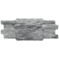 Ostuni gres falburkoló 16x40 cm antracit 0,9m2/cs