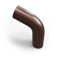 Fém 60 fokos könyök D=90mm RAL 8017 barna