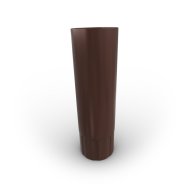 Fém leeresztőcső L=3m, D=90mm, Ral 8017 barna