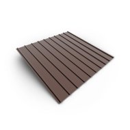 Trapézlemez H12 2m, 0.91mx0.3mm fényes RAL 8017 barna