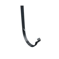 Fém ereszcsatorna horog 200mm D=125mm Ral 7016 grafit