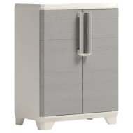 Keter Linear Wood Base 90x68x39cm műanyag kerti tároló