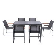 Reckmann 7 részes fémvázas kerti bútor szett