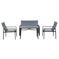 Reckmann 4 részes fémvázas párnázott kerti bútor szett
