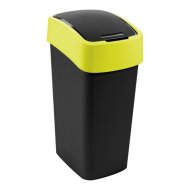 Curver Pacific Flip Bin billenő fedeles szemetes 45L fekete/sárga