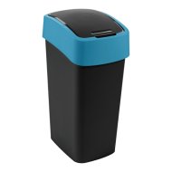 Curver Pacific Flip Bin billenő fedeles szemetes 45L fekete, kék
