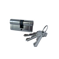 Zárbetét 30mm/35mm +3 kulcs nikkel 758 fúrásvédett