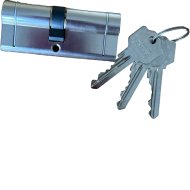 Zárbetét 35mm/40mm +3 kulcs nikkel 758 fúrásvédett