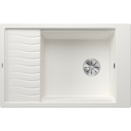 Blanco Elon XL65S fehér silgranit mosogató ráccsal és csepptálcával