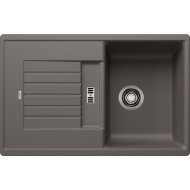 Blanco Zia 45S vilkánszürke silgranit mosogató lefolyós csepptálcával
