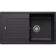 Blanco Zia 5S fekete silgranit mosogató csepptálcával