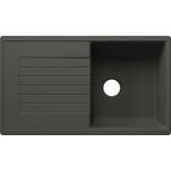 Blanco Zia 5S vulkánszürke silgranit mosogató csepptálcával