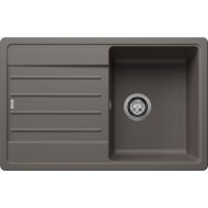 Blanco Legra 45S vulkánszürke silgranit mosogató csepptálcával