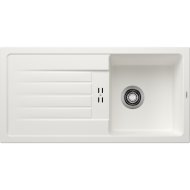 Blanco Favum 45S fehér silgranit mosogató lefolyós csepptálcával