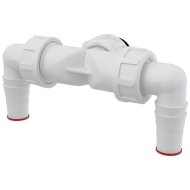 Dupla csonk G1"/17-23 szelepekkel