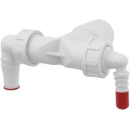 Dupla csonk DN40/32 / 8-23 visszacsapó szelepekkel