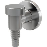 Külső mosógép szifon, króm