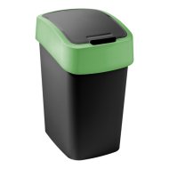 Curver Pacific Flip Bin billenő fedeles szemetes 9L fekete,zöld
