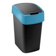 Curver Pacific Flip Bin billenő fedeles szemetes 9L fekete-kék