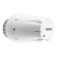 Ferro M30x1,5 fehér termosztátfej radiátorszelephez