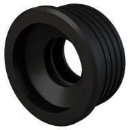 WC gumigyűrű átm.: 50/32mm, fekete